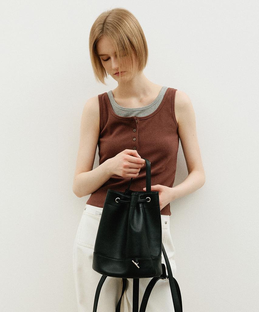 Artid Jane String Mini Backpack_Black