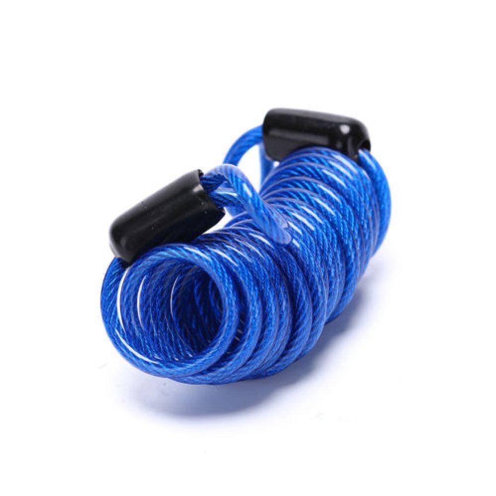 Elastic Safety Parts Accessories Motorcycle Theft Protection Spring Cable locks Alarm Disc lock Anti-theft rope Disc Brake Bag