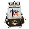 ONE PIECE Backpack Teen Student Large Capacity Fashion Backpack