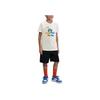 Nike Letter Print Round Neck Short Sleeve T-Shirt Kids tops Sail HV5208-100
