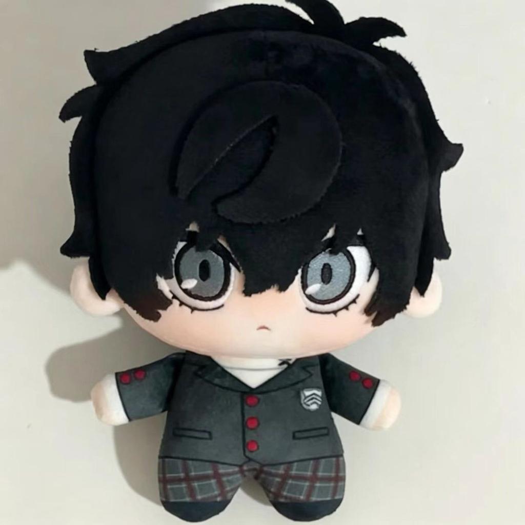 10Cm Amamiya Ren Soft Figure Joker Snuggly Cottonfabric Plushie Animated Periphertals Filled Item Bagpack Hanger Enthusiasts Collectable Holiday