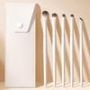 5Pcs/set Eyeshadow Brush Detail Brush Eye Makeup Brush Soft Hair Fine Concealer Makeup Brush Set Portable