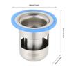 Stainless Steel Shower Floor Drain Bathroom Drainage Gully   Thicken(Large 304  )
