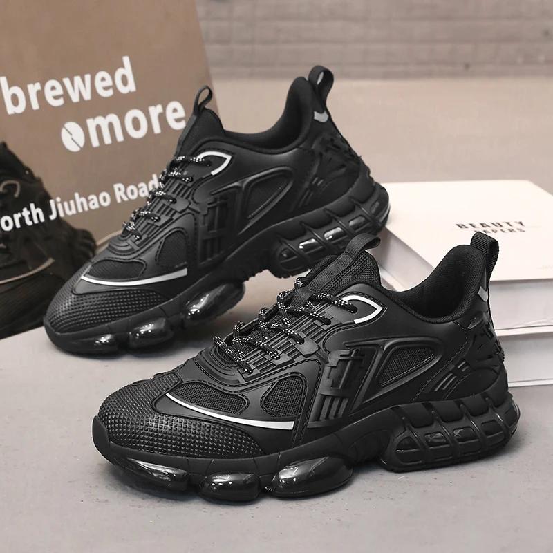 Men Summer Casual Sports Sneakers Breathable Lightweight Comfortable NonSlip YRZL Mens Running Walking Non Slip Sport Shoes Male Leisure Footwear
