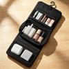 Foldable Detachable Toiletry Bag Large Capacity Hanging Hook Water Resistant Storage Bag for Men Women Travel