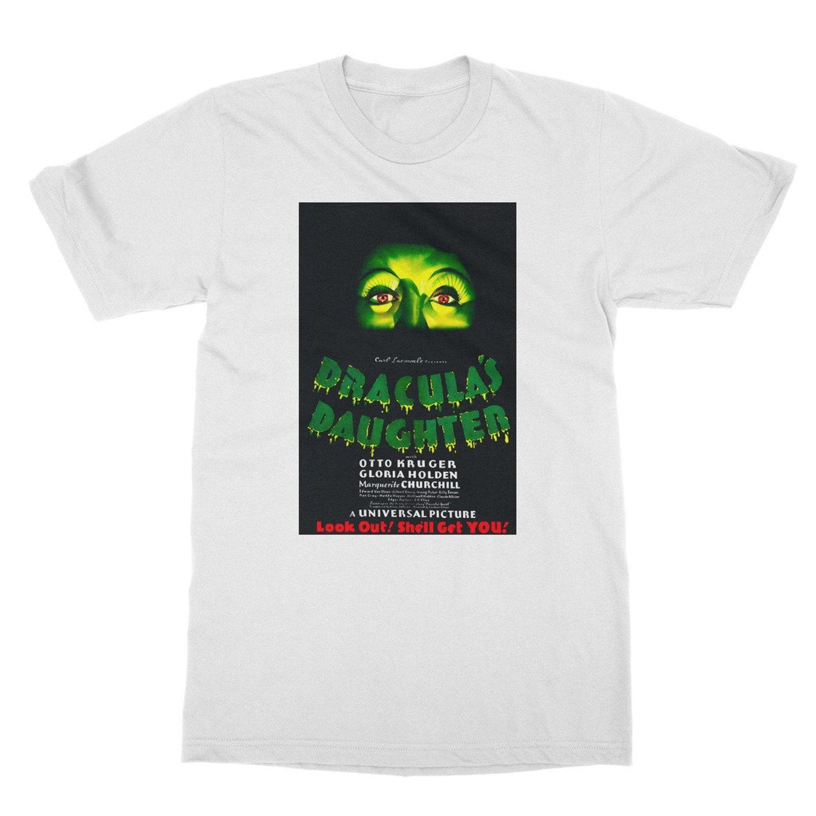 Dracula s Daughter Movie Poster T-Shirt – Classic Horror Film 2XL
