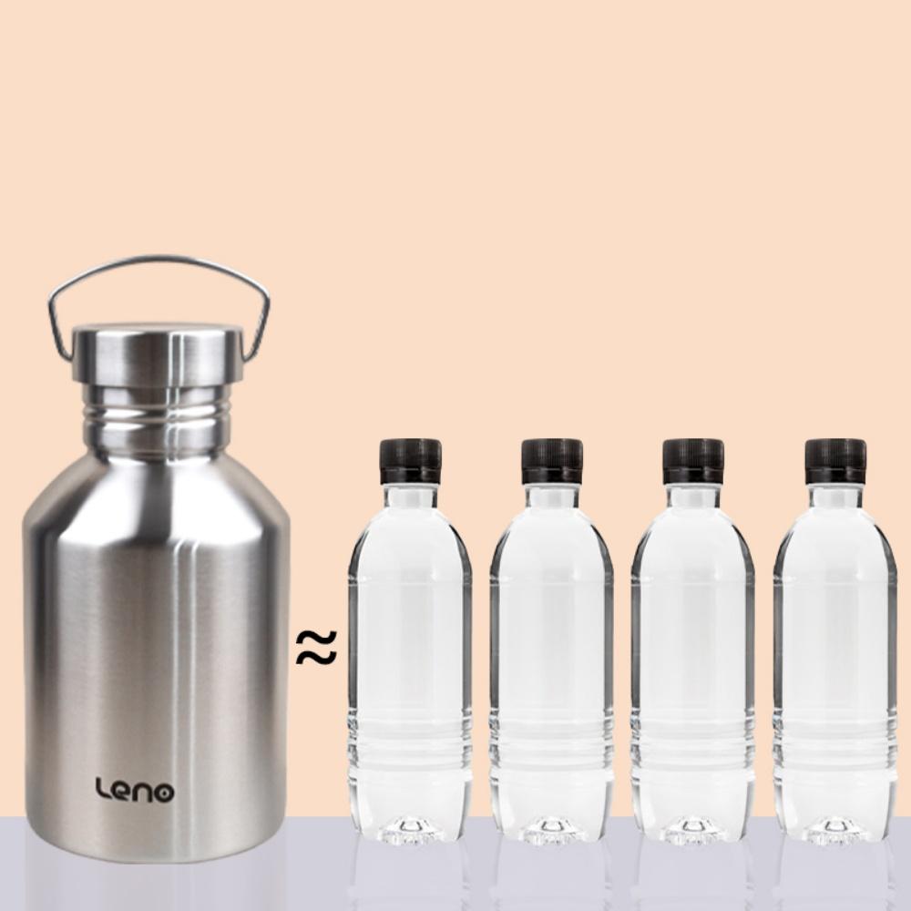 2L Drink Bottle for Sport Large Capacity Stainless Steel Sport Bottle Single-Layer Water Cup Metal Flask Drinkware Camping Sport 1