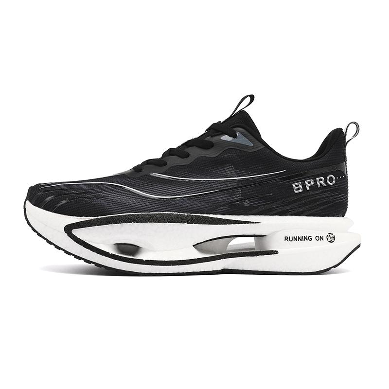 

2026 New Couples Running Shoes Mesh Breathable Popcorn Shoes Rebound Shock-Absorbant Jogging Sneakers Outdoor Sport Shoes 45 чорний