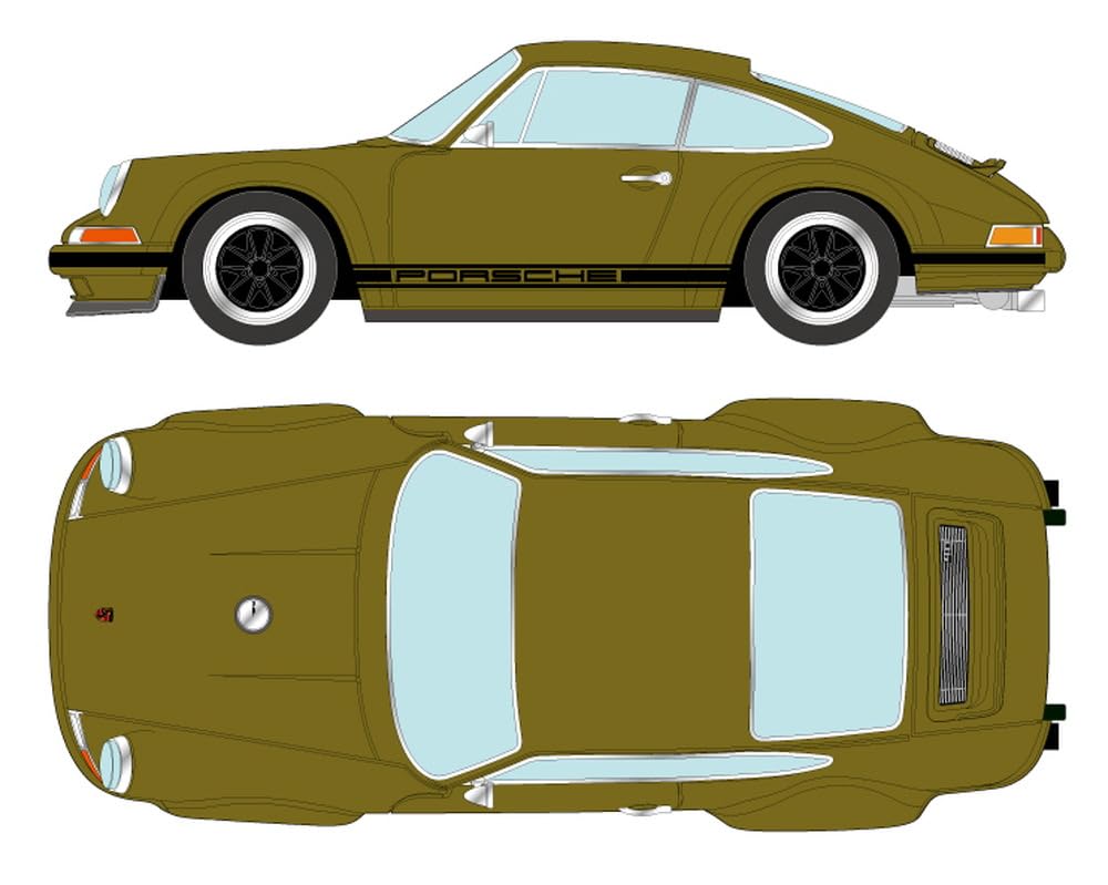 

Макияж EIDOLON Singer 911 Купе Оливковый Драб Готовое Изделие 1/18 (964)