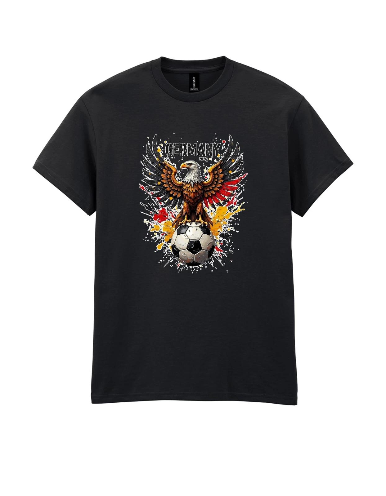 World Cup 2026 Germany Eagle and flag t-shirt men women unisex gildan L