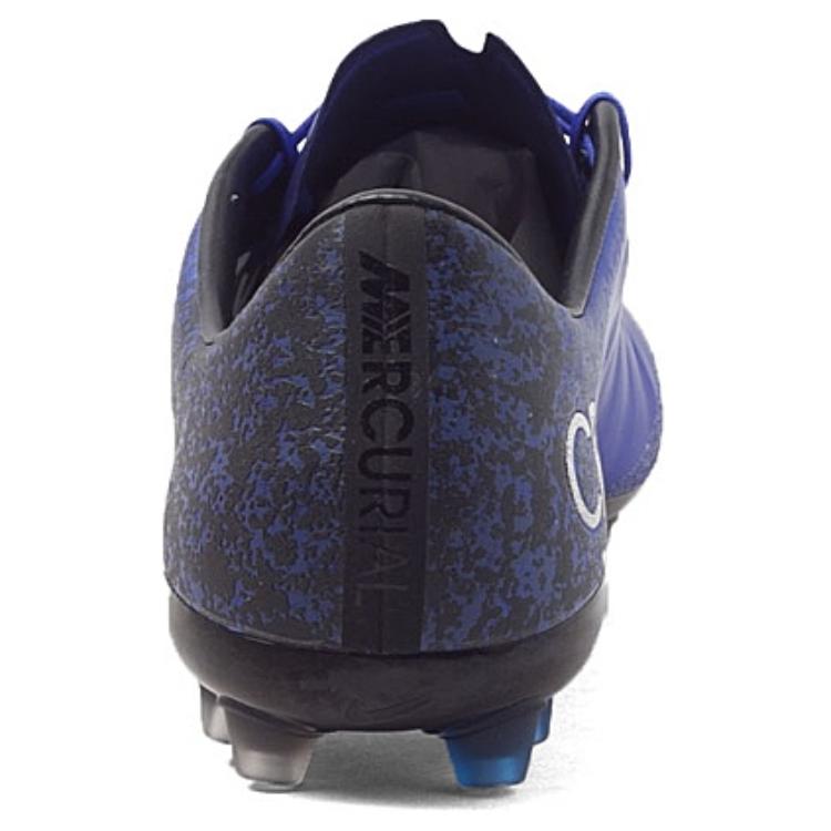Nike Mercurial Vapor 10 CR7AG-R Kulatá špička Pohodlné AG (Gumové krátké kolíky) Tlumení nárazů Protiskluzové kopačky Pánské kopačky Modré 725190-404