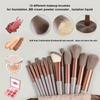 Green/Pink 13PCS Makeup Brush Set Soft Nylon Soft Fur Delicate Brushes Essential For Daily Makeup Tools Valentine'S Day Gift