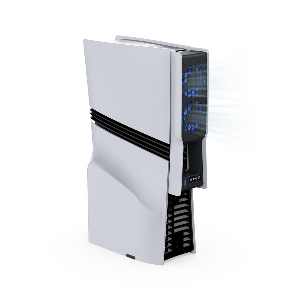 DOBE FOMIS ELECTRONICS TP5-35159 Für Sony PlayStation 5 Pro/5 Slim Kühlventilator Dual-Lüfter-Design Intelligente Temperaturregelung