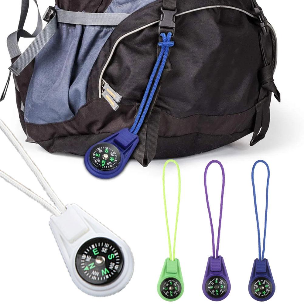 

3 шт., портативный мини-компас, инструмент для выживания на открытом воздухе, рюкзак для кемпинга, подвеска для пешего туризма M7H2