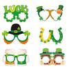 St. Patrick's Day Dekorationen Glücksbringer Irish Shamrock Latx Luftballons Kuchendeckel Saint Patrick Party Banner Irish Festival Dekor