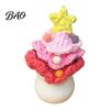 Holiday Desk Accessories for Office Hand Crochet Potted Christmas Tree, Creative Knitted Plant, Mini Atmosphere Home Decor Cute Desktop Decorations,