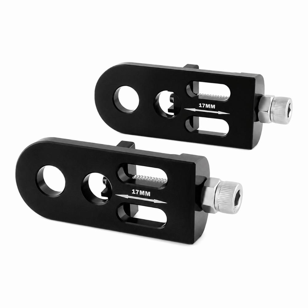 2PCS Aluminum Alloy,Stainless Steel Bicycle Chain Tensioner for BMX ,fixie Bikes