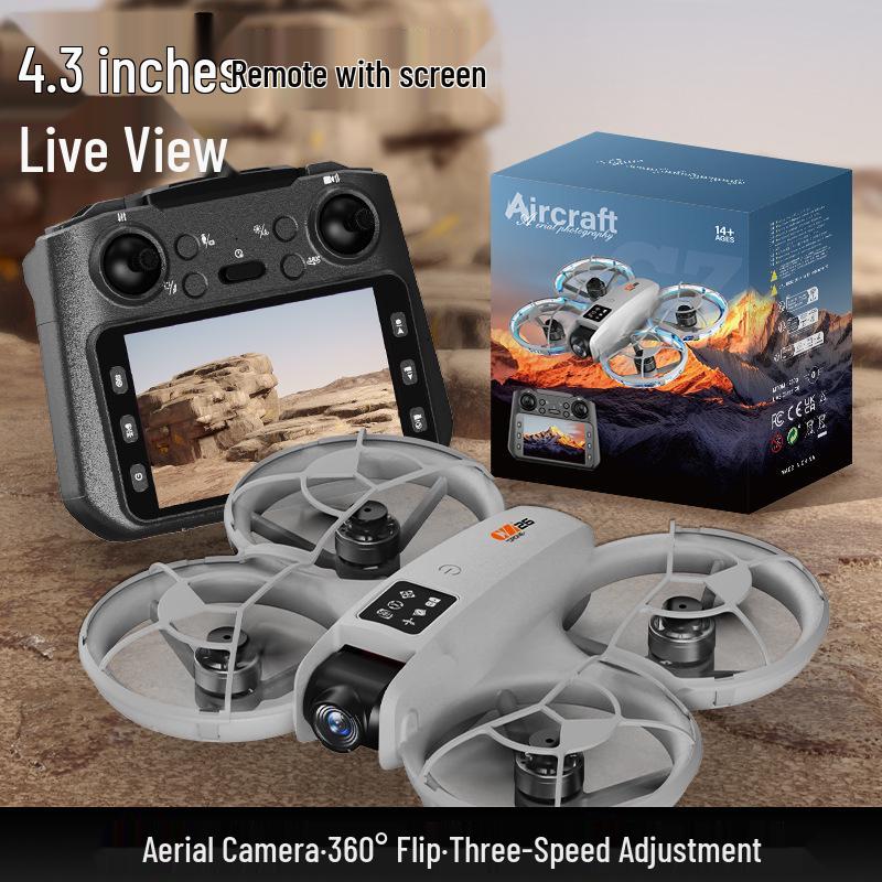 Přeshraniční 8K dron CZ26 s dálkovým ovládáním, obrazovkou, leteckým snímkováním, dlouhou výdrží baterie a plnou ochranou.