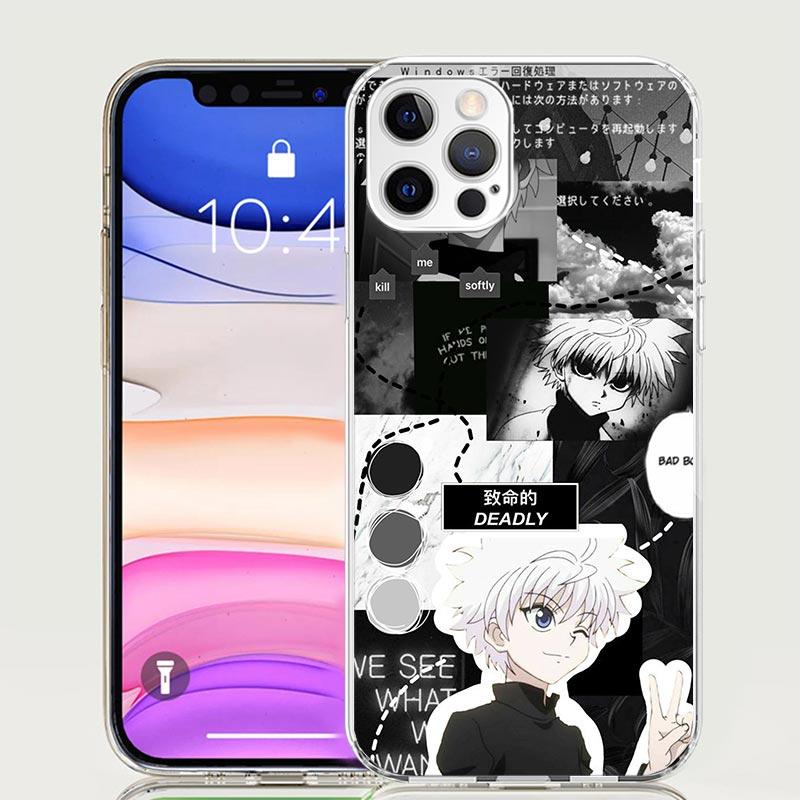 Hunter HXH Killua Phone Case For iPhone 17 Air 16 15 Plus 11 14 Pro Max 13 Mini 12 7 8 + SE Pattern Art Customized Cover 17 Air
