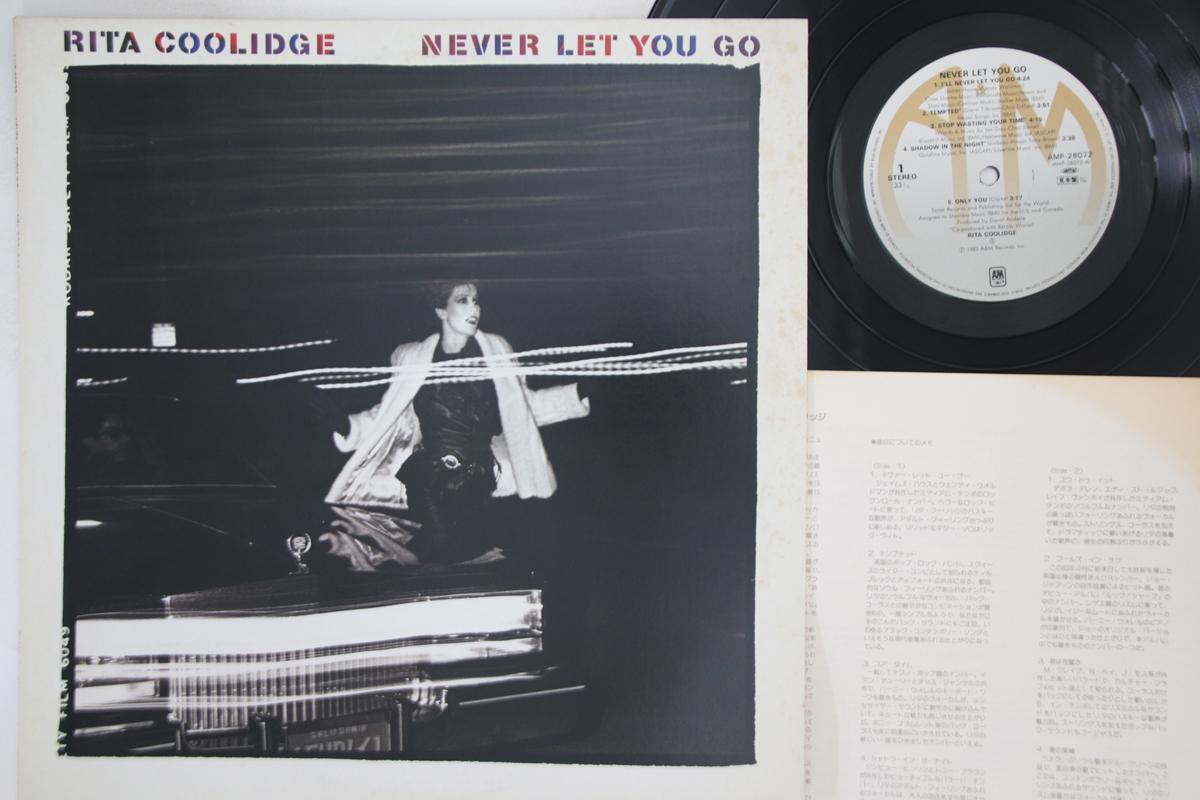 Виниловая пластинка RITA COOLIDGE Never Let You Go AMP28072PROMO AM 1983 Япония Поп Б/у