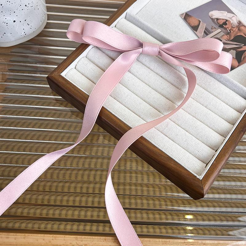 Simple Color Bow Hair Clip Headdress For Woman Girls Sweet Hairpin Long Ribbon Streamer Tie Ponytail Barrettes Hair Decorate New