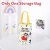 Crayon Chan Shin Canvas Handbag With Waterproof Material For Commuting School