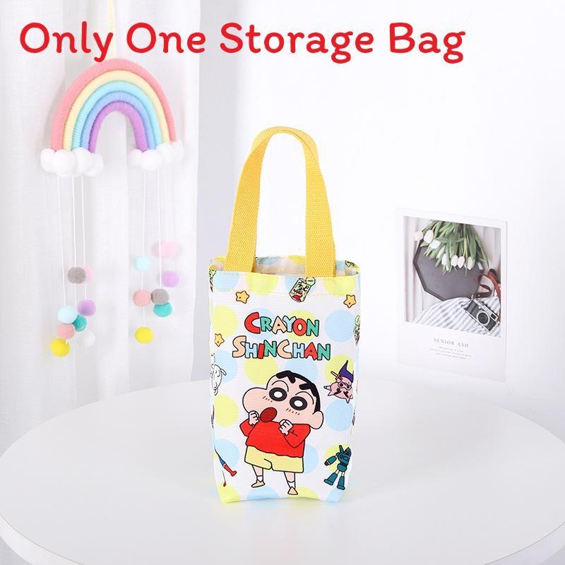 Crayon Chan Shin Canvas Handbag With Waterproof Material For Commuting School