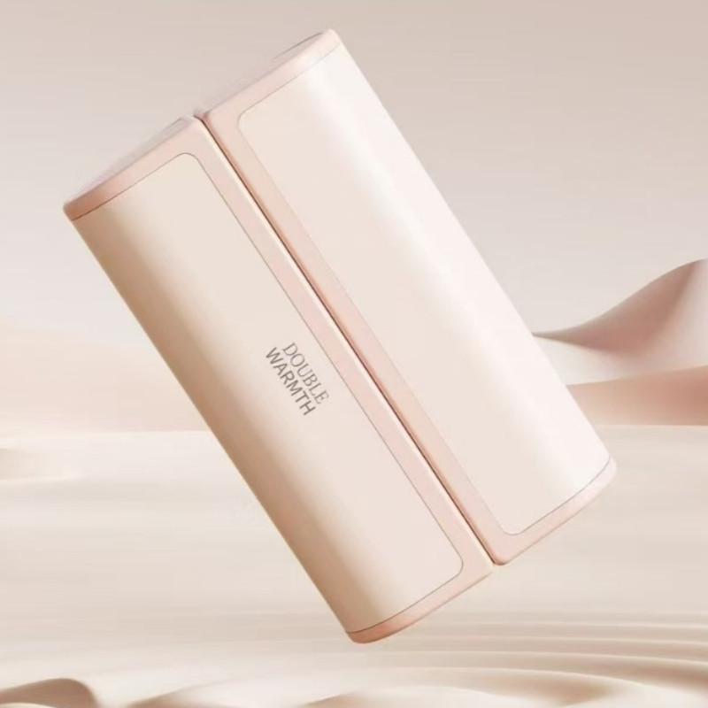 2 In 1 Magnetic Dual Electric Hand Warmer 3-Second Rapid Heating Pocket Handwarmer Portable USB Rechargeable Heater