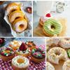 8-cavity Donut, Cake, Chocolate, Silicone Mold, Bread Mold, Baking Tool