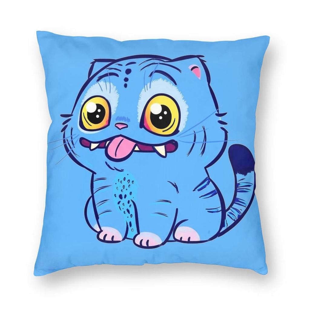 KPop Demon Hunters Pillowcase Printing Fabric Cushion Cover Gift Throw Pillow Case Cover Home Square 45X45cm