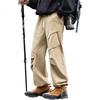 JEEP Men's Casual Pants, Cargo Pants for Spring And Summer, Hiking Trousers, Outdoor Sports Pants for Men, Black, Size L