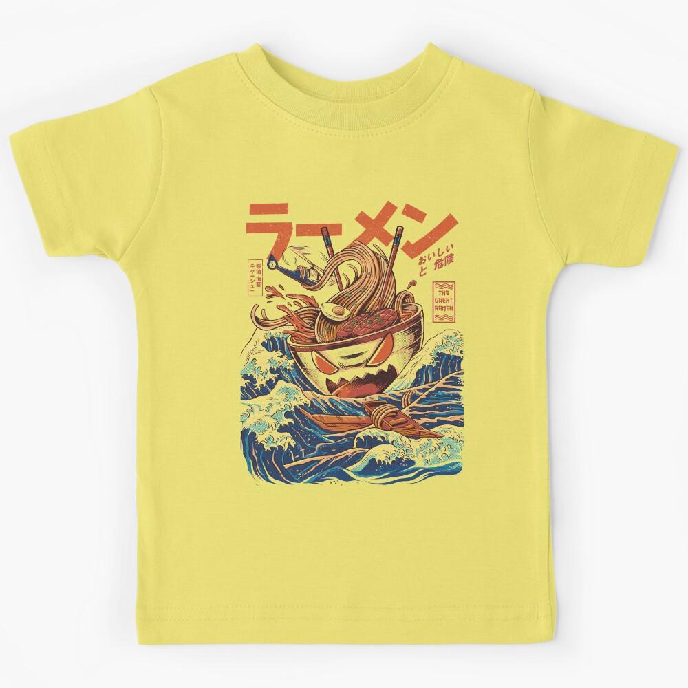 The Great Ramen off Kanagawa Kids T-Shirt 150