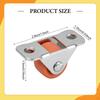 10Pcs Wheels with Screws Direction for Drawer Cabinet Trundle