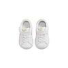 Nike Детские кроссовки Court Legacy TD Бело-Розовые из пены Sesame Honeydew DA5382-115