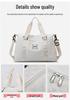 Large Capacity Waterproof Sports Travel Bag with Wet/Dry Separation & Custom Logo