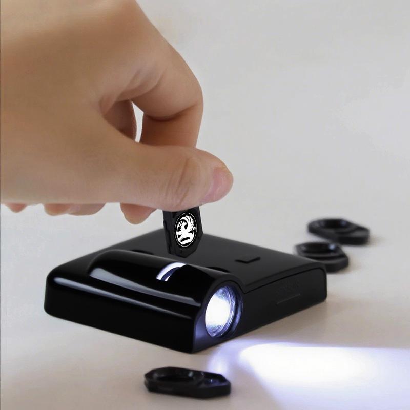 2025 Car Door Welcome Light Led HD Projector Lamp For Opel Vauxhall Logo J H Corsa Astra Mokka-e Frontera Grandland Combo Zafira