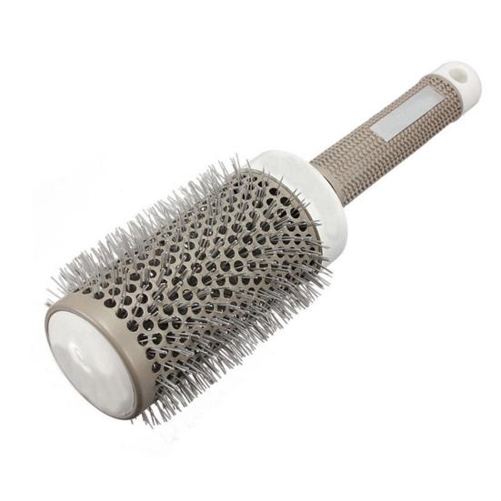 Round Rolling Hair Styling Tool Magic Comb Brush Salon Women Hair Barrel Curling