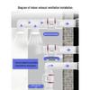 Airmate 8-inch Industrial Diagonal Flow Duct Fan