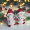 Christmas Snowman Resin Ornaments Perfect Choice For Home Decoration