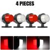 Truck LED Side Marker Light Double Face Indicator Turn Signal Light Rear Stop Warning Lamp 12V 24V For Car Trailer Lorry Van RV