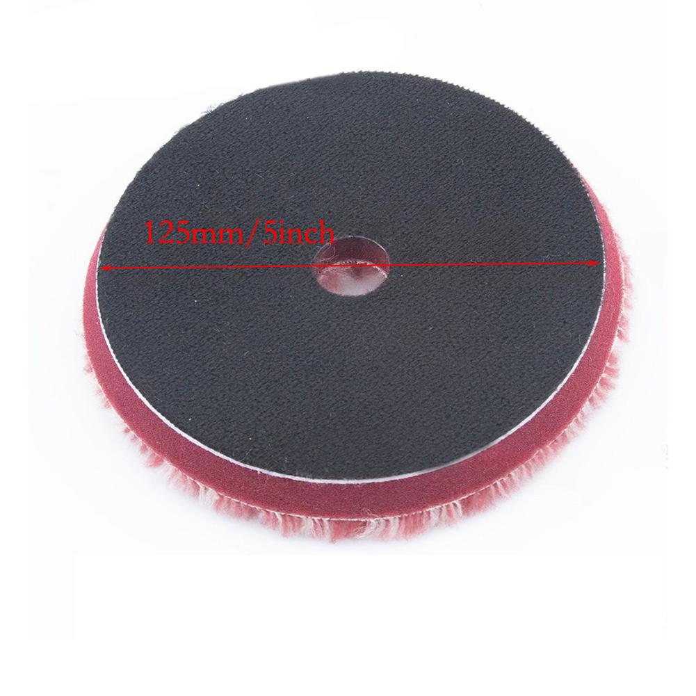 5/6inch Wool Polishing Wheel Grinding Sanding Disc For Car Polishing Cleaning Power Tool Accessories