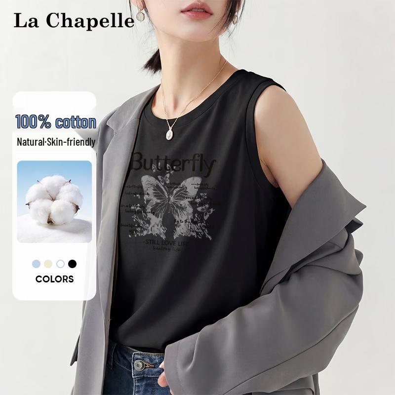 

La Chapelle Women s Pure Cotton Loose Vest S