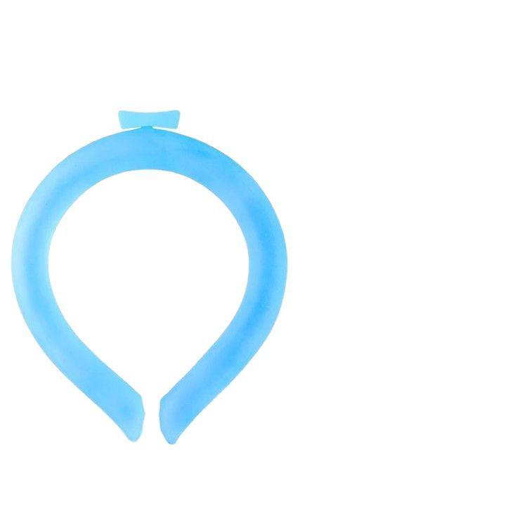 Sommerkühlkette: Eisring zur Hitzelinderung und für Nackenkomfort