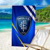 Football Empoli Crest Beach Towel - Soft, Absorbent Microfiber, Lightweight, Ideal for The Beach, Parties, Travel, Camping fan gifts