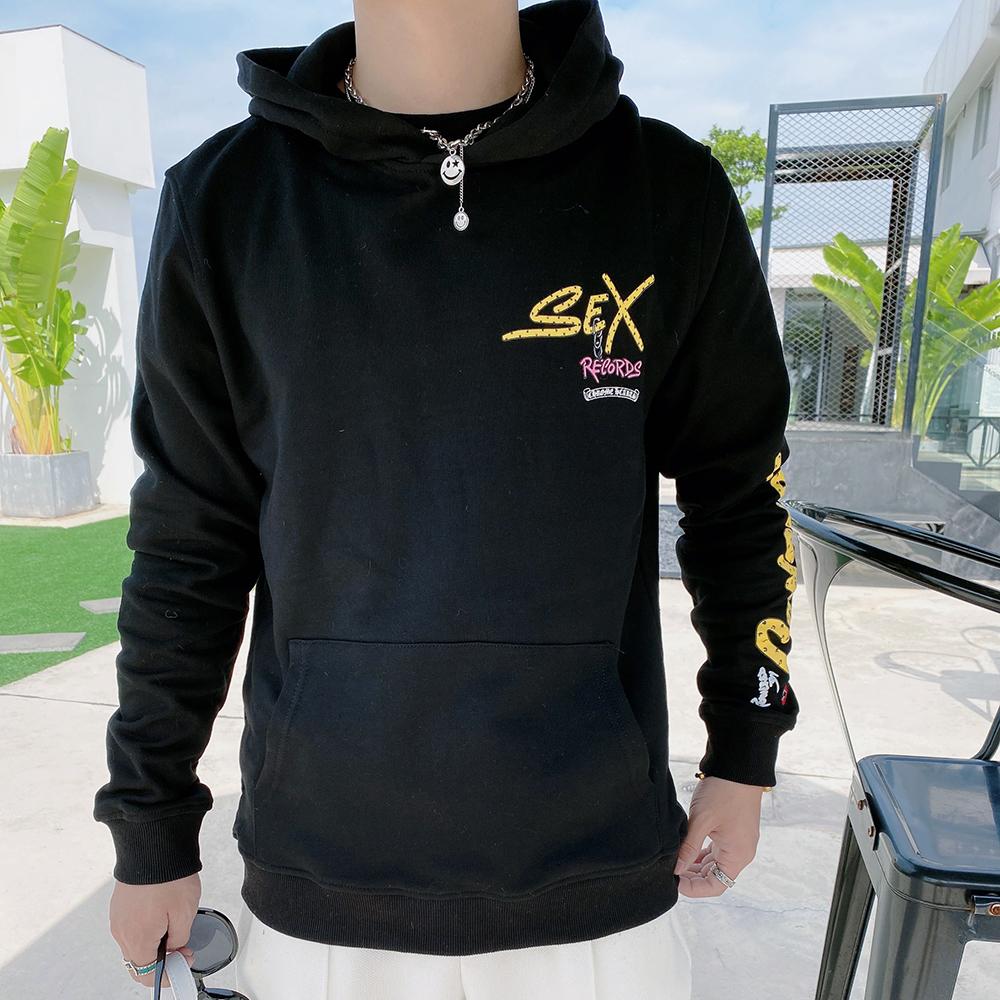 8398 CHROME HEARTS 2025 New Spring and Autumn Plus-size Thin Style Classic Style Logo Hooded Sweatshirt for Couples