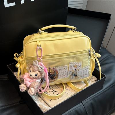 Transparent Large-capacity Backpack New Handbag Versatile Shoulder Bag