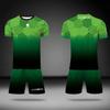 Fashion Unisex 3d Print Jersey Set Outdoor Tennis T-Shirt+Pocket Shorts 2 Piece Outfits Lightweight Quick Dry Men's Tracksuit Sportswear