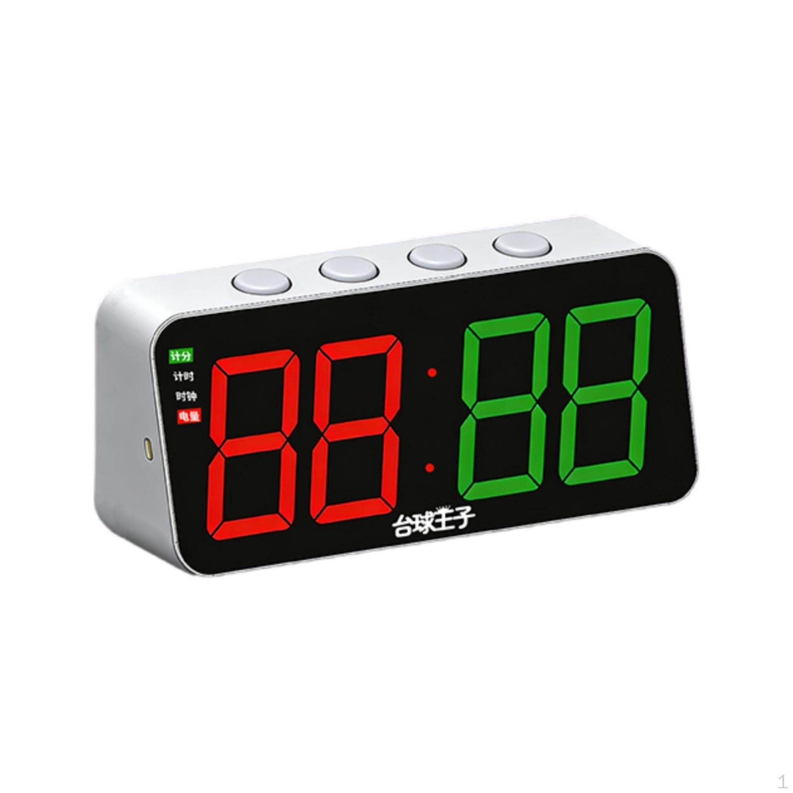Billiards Scoreboard TwocolorColor Tabletop Digital Score