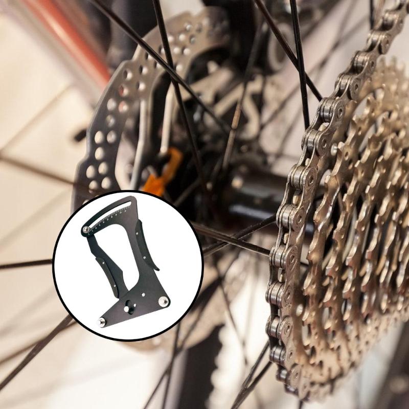 Portables Bike Wheel Truing Tool With High Accuracy Tension Ergonomic Gauges for Rims Truing and Spokes Adjustment