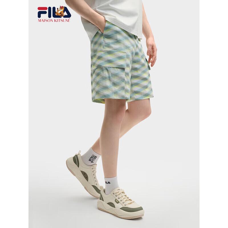FILA Men s Rhombus Pattern Woven Shorts XL